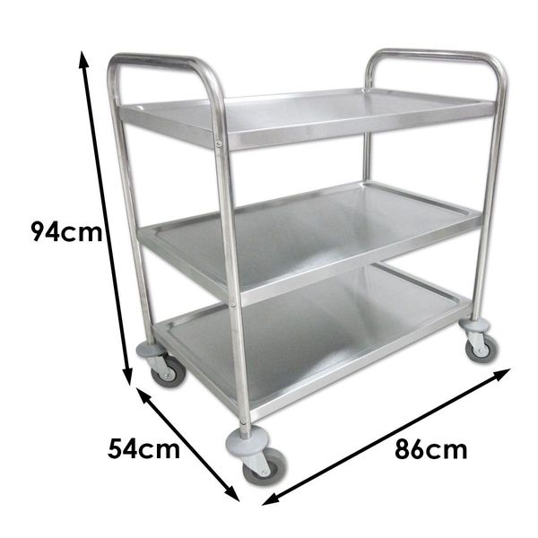 Trolley Stainless Steel Kitchen Service Cart