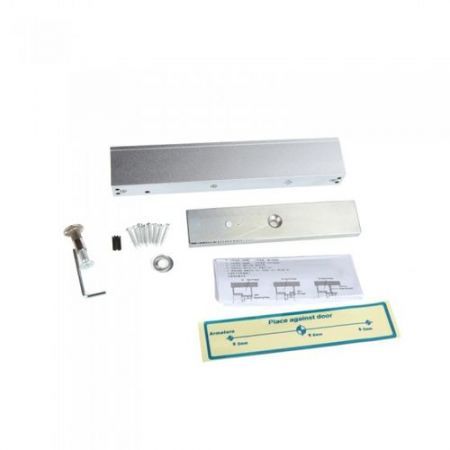 Single Door 12V Electric Magnetic Electromagnetic Lock 280KG (600LB) Holding Force for Access Control witn LED Light