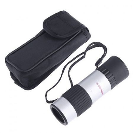 LUD Compact Pocket-Sized 15-55x Mini Zoomable Monocular Telescope