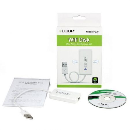 WiFi Wireless Disk Access of HDD, USB Drive for IOS, Android, Mac, Win 7,8, XP