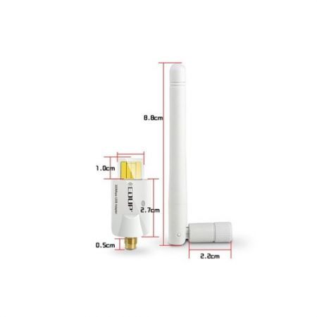 EDUP 2 dBi Antenna 300M 300Mbps USB WiFi Wireless N LAN Network Adapter N15003