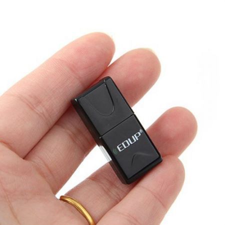 13CH 2.4GHz Black Color 150Mbps EDUP EP-N8537 USB Wireless LAN Network Adapter