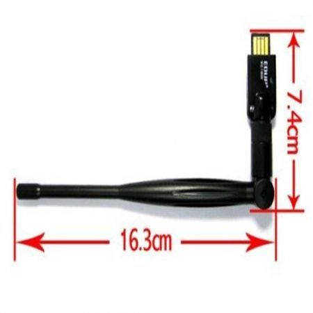 EDUP EP-MS150N 802.11b/g/n 150Mbps Wireless USB LAN Card Adapter w/5dBi Antenna