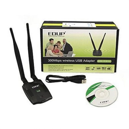 EP-MS1532 Double Antenna Long Distance High Power 300Mbps Wifi Adapter Dongle