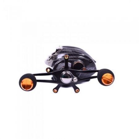 Trulinoya TS1200 14BB 6.3:1 Left Hand Bait Casting Fishing Reel 13Ball Bearings+One-way Clutch Black