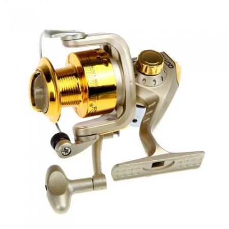 6BB Ball Bearings Left/Right Interchangeable Collapsible Handle Fishing Spinning Reel SG3000 5.1:1 Golden