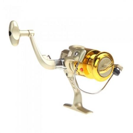 6BB Ball Bearings Left/Right Interchangeable Collapsible Handle Fishing Spinning Reel SG3000 5.1:1 Golden