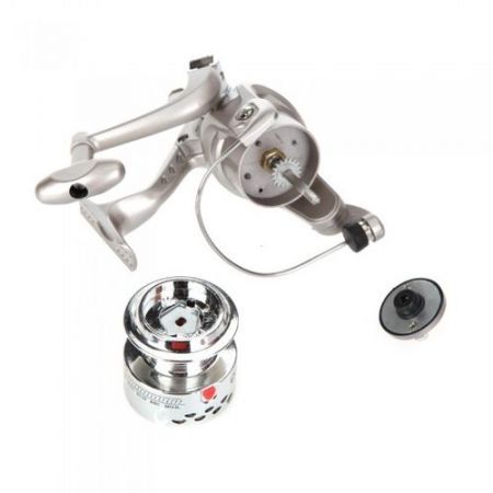 6BB Ball Bearings Left/Right Interchangeable Collapsible Handle Fishing Spinning Reel SG3000 5.1:1 Silver