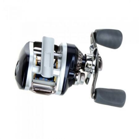 6.3:1 Bait Casting Fishing Reel 6Ball Bearings + One-way Clutch High Speed Blue