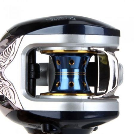 6.3:1 Bait Casting Fishing Reel 6Ball Bearings + One-way Clutch High Speed Blue