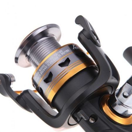 11BB Ball Bearings Left/Right Interchangeable Collapsible Handle Fishing Spinning Reel DK3000 5.2:1