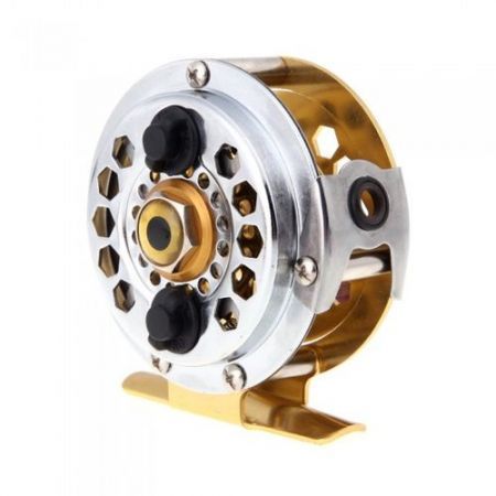 Full Metal Fly Fish Reel Former Ice Fishing Vessel Wheel BF600A 0.50/100(mm/m) 1:1