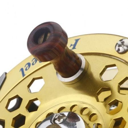 Full Metal Fly Fish Reel Former Ice Fishing Vessel Wheel BF800A 0.5mm/300m 1:1