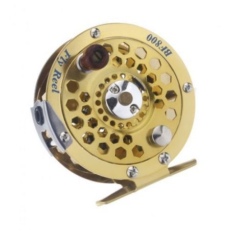 Full Metal Fly Fish Reel Former Ice Fishing Vessel Wheel BF800A 0.5mm/300m 1:1