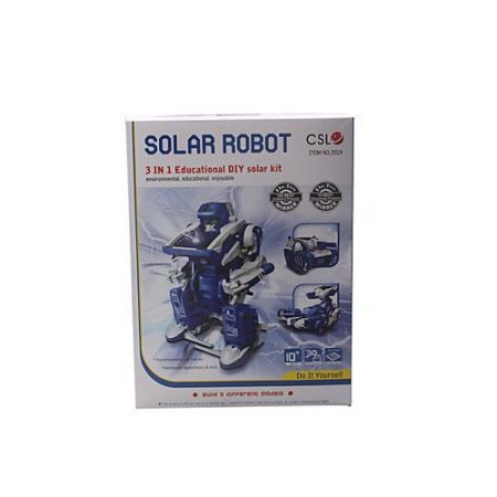 3-in-1 Educational DIY Solar Robot Toy Assembly Kit