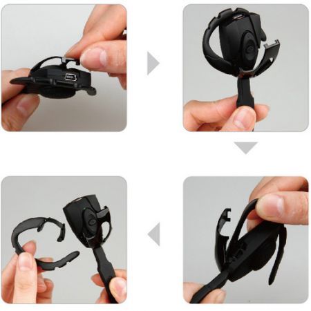 Rechargeable Wireless Bluetooth Headset Earphone Mic for PS3 PlayStation 3