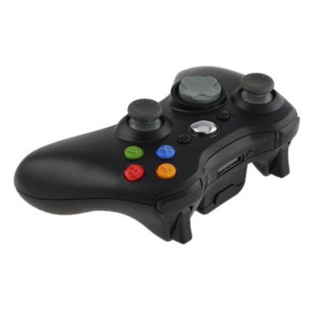 Wireless Shock Game Controller For Microsoft xBox360 Black