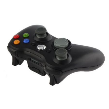 Wireless Shock Game Controller For Microsoft xBox360 Black