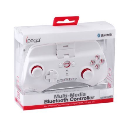 iPega PG-9025 Wireless Bluetooth Game Controller for iPhone iPad Samsung PC White