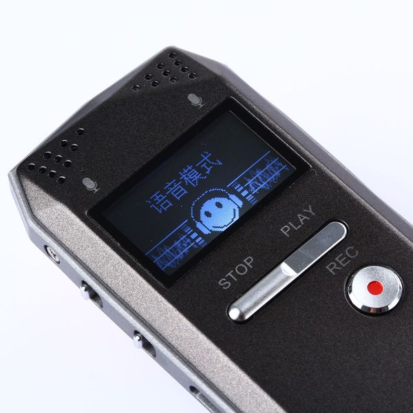 628 8GB Professional High-definition Digital Voice Recorder Stereo Dictaphone with Mp3 and Storage