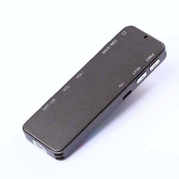 500 8GB Professional High-definition Digital Voice Recorder Stereo Dictaphone with Mp3 and Storage