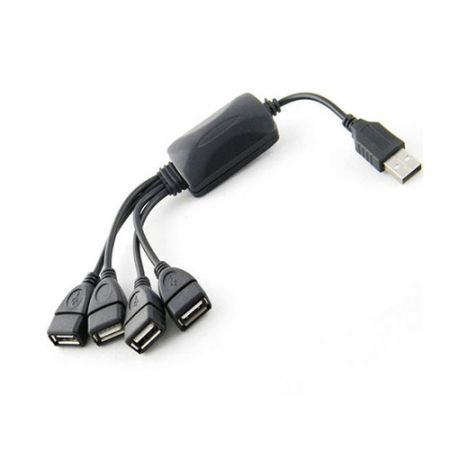 4 Port Hub USB 2.0 Splitter Cable Adapter for Laptop PC Desktop