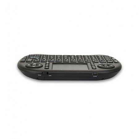 LUD 2.4G Rii Mini i8 Wireless Keyboard with Touchpad for PC Pad Andriod TV Box Black