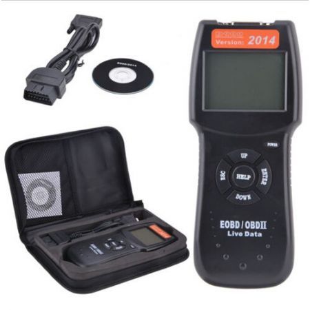 D900 CANSCAN 2.8inch LCD OBD2 Live PCM Data Code Reader Scanner