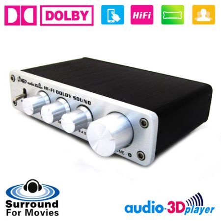 Dolby Surround Sound Audio Processor Usb Decoding Dac Independent Amp Sound Controller  Asio