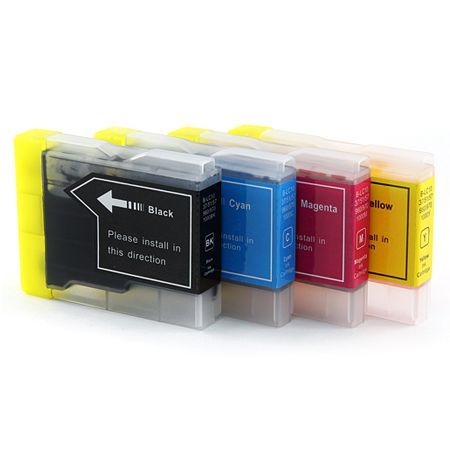 12x Compatible Ink Cartridge LC57 LC37 for Brother DCP 130C 150C MFC 260C 440C 240C Printers