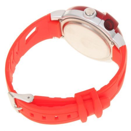 Stylish Digital Sports Heart Rate Monitor Wrist Watch Red