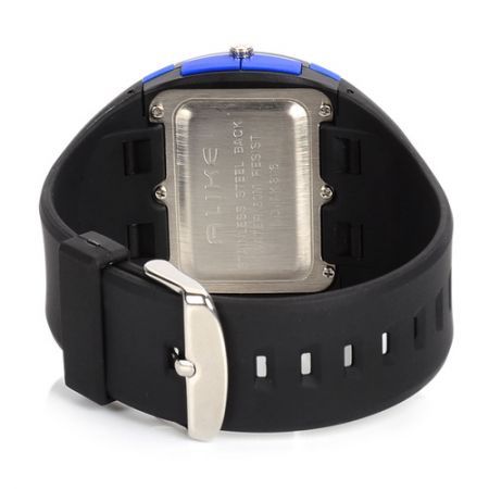 ALIKE AK8116 Sports Quartz Diving Wrist Watch - Black + Blue