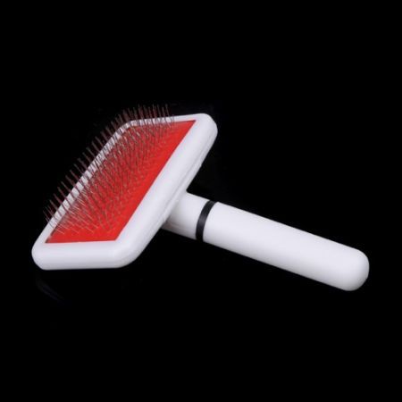 LUD Pet Dog Cat Shedding Grooming Hair Brush Metal Wire Comb Crystal Gilling Slicker