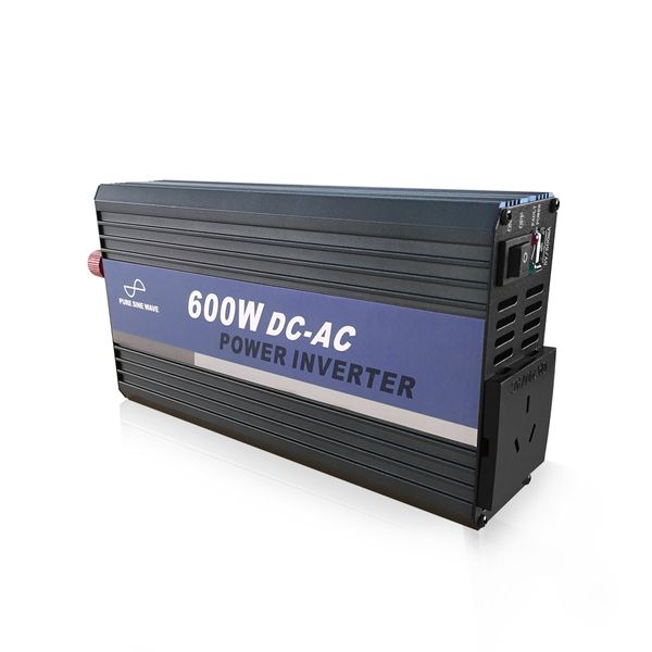 Caravan Pure Sine Wave Power Inverter 600W/1200W
