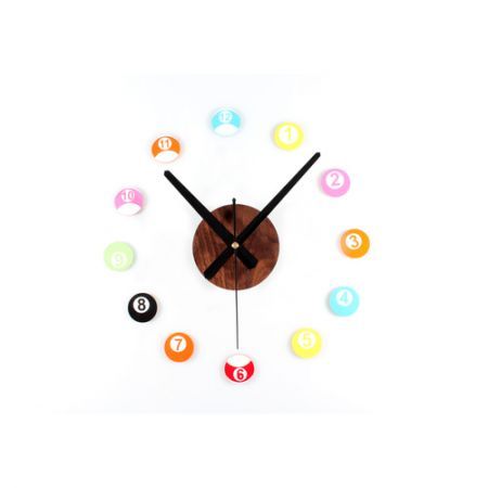 New DIY Wall Clock Table Tennis Brown