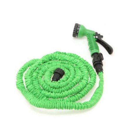 75FT Ultralight Flexible 3X Expandable Garden Magic Water Hose Pipe Green