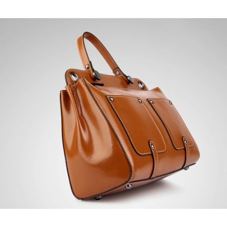 Women Fashion Tote PU Leather Shoulder Bag Handbag