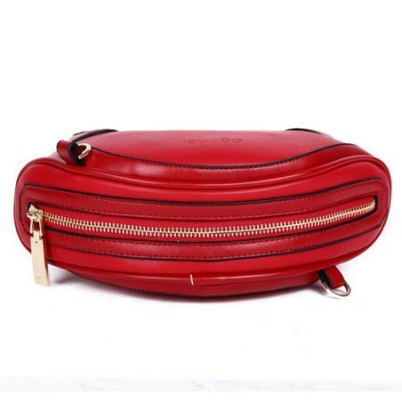 Women PU Leather Shoulder Bag Crossbody Mini Bag Red