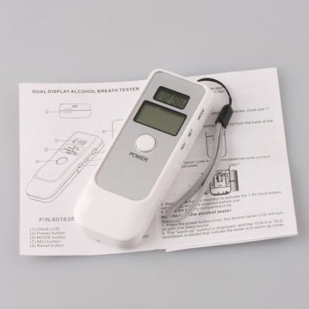 Digital Alcohol Breath Breathalyzer Tester Analyzer LCD