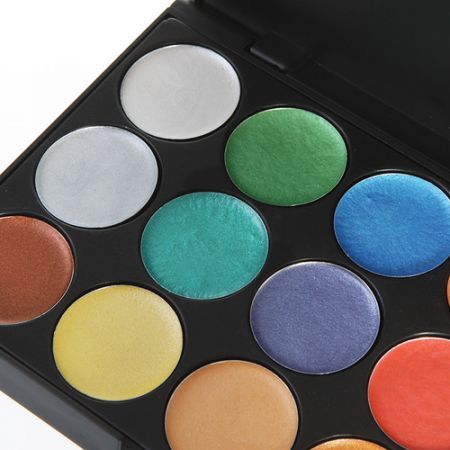 15 Color Waterproof Eyeshadow Makeup Palette Cosmetic Set