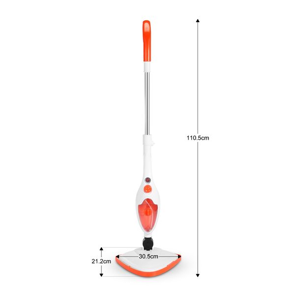 10-in-1 Steam Cleaning Mop-1300W-Orange