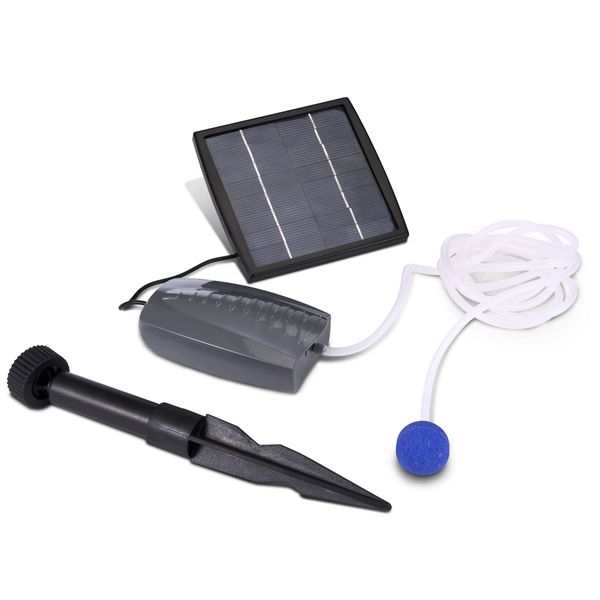 1.5W Solar Powered Air Pump for Pond Oxygenation