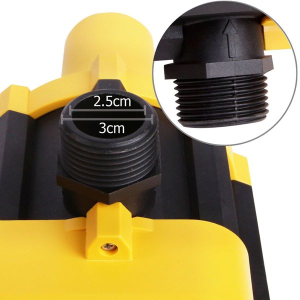 Giantz Automatic Electronic Water Pump Controller - Yellow