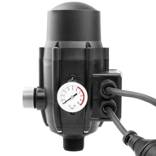 Giantz Adjustable Automatic Electronic Water Pump Controller - Black