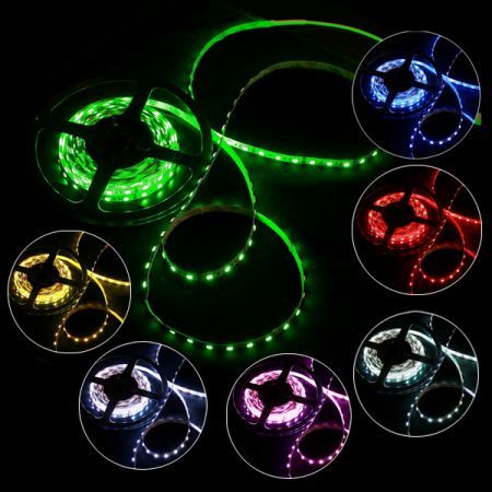 5M Non-Waterproof 5050 SMD 300 LED Strip Light RGB