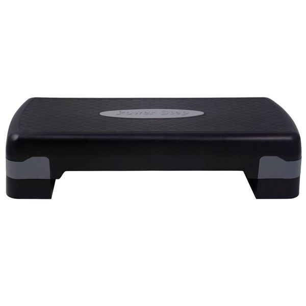 Fitness Exercise Aerobic Step Bench - Black