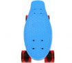 Small Retro Skateboard - Blue Deck with Red Wheels