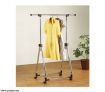 Freestanding Portable Clothing Rack on Wheels
