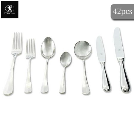 Strachan Figaro 42 Piece Cutlery Set - 6 Person
