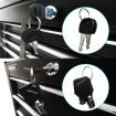 Shogun Mechanic Tool Box on Trolley with 16 Drawers, Side Handles and 4 Castors - Black